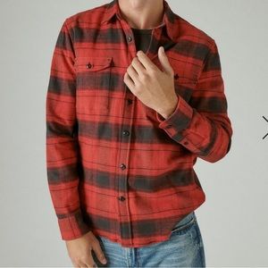 NWT Lucky Brand Men’s Button Down Flannel